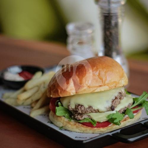 Truffle Mayo Burger (Double) menu Burger House Bali, Mengwi, Cemagi, Jl Sukunan