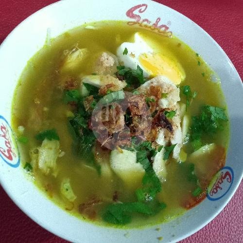 Soto Ayam menu Warung bakso kurnia