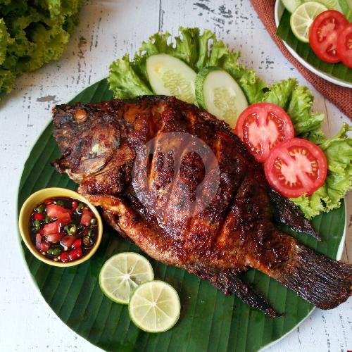 Gurame Bakar (Tanpa Nasi) menu Lalapan Setia Kawan, Denpasar