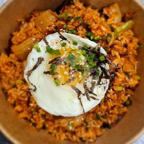 Mr. Kimchi Fried Rice menu Seoul Soul Project Korean BBQ And Chicken, Canggu