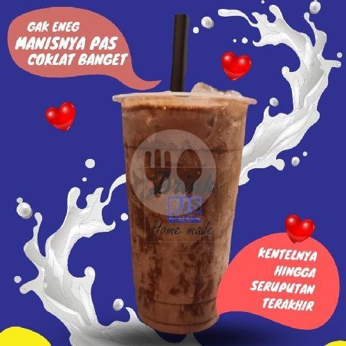 Promo Es Coklat Kwentel Viral By RJS menu Roti Johns Bali, Dewi Sri