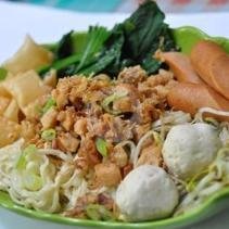Mie Ayam Sosis menu Hoki Mie, Batur Raya
