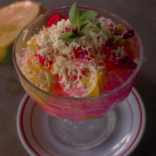 Es Teller menu Warung Men Putu Legog, Tabanan Kota
