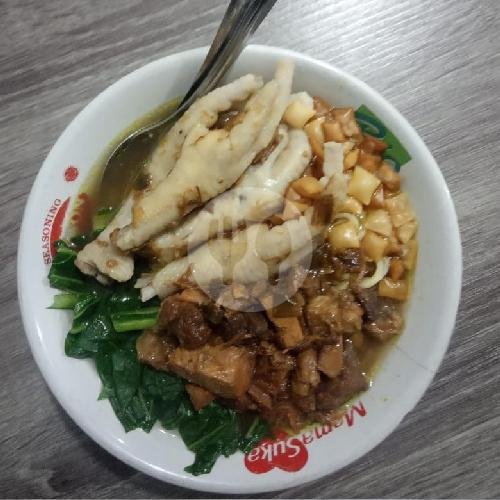 Mi Ayam Ceker menu Bakso Utomo, Denpasar