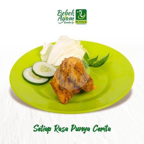 Ayam Kampung Dada Goreng menu Bebek & Ayam Bumbu Ijo Ibu Fenny G, Panca Usaha