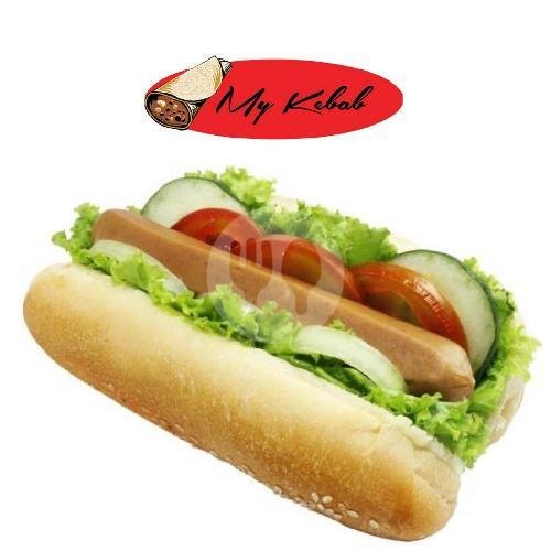 Hotdog Sapi (Beef) menu MY KEBAB, Teuku Umar