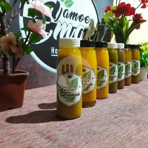 Jamu Temulawak, Kemasan Botol Plastik (250 Ml) menu Jamu Emak (Djamoe Emak), Bukit Tunggal