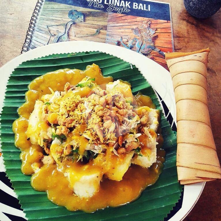 Tipat Blayag menu Warung Lunak Bali The Joglo