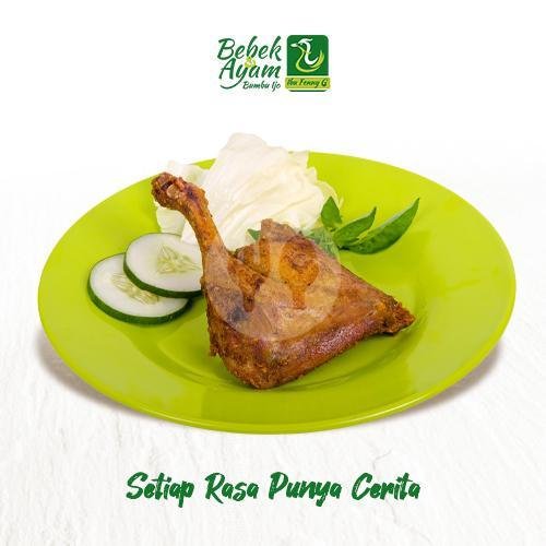 Bebek Paha Goreng menu Bebek & Ayam Bumbu Ijo Ibu Fenny G, Panca Usaha