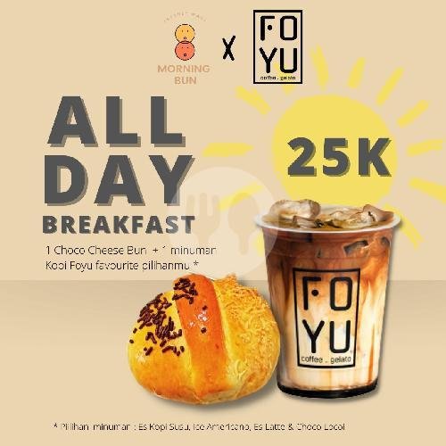 Combo - Choco Cheese menu Morning Bun