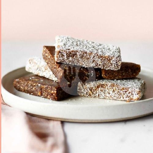 Salted caramel and coconut mini Bar - GLUTEN FREE and VEGAN menu Salad Lab, Padang-Padang