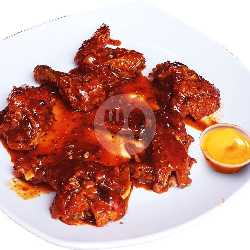 Fire Chiken Wings 6 menu JFC, Pulau Galang