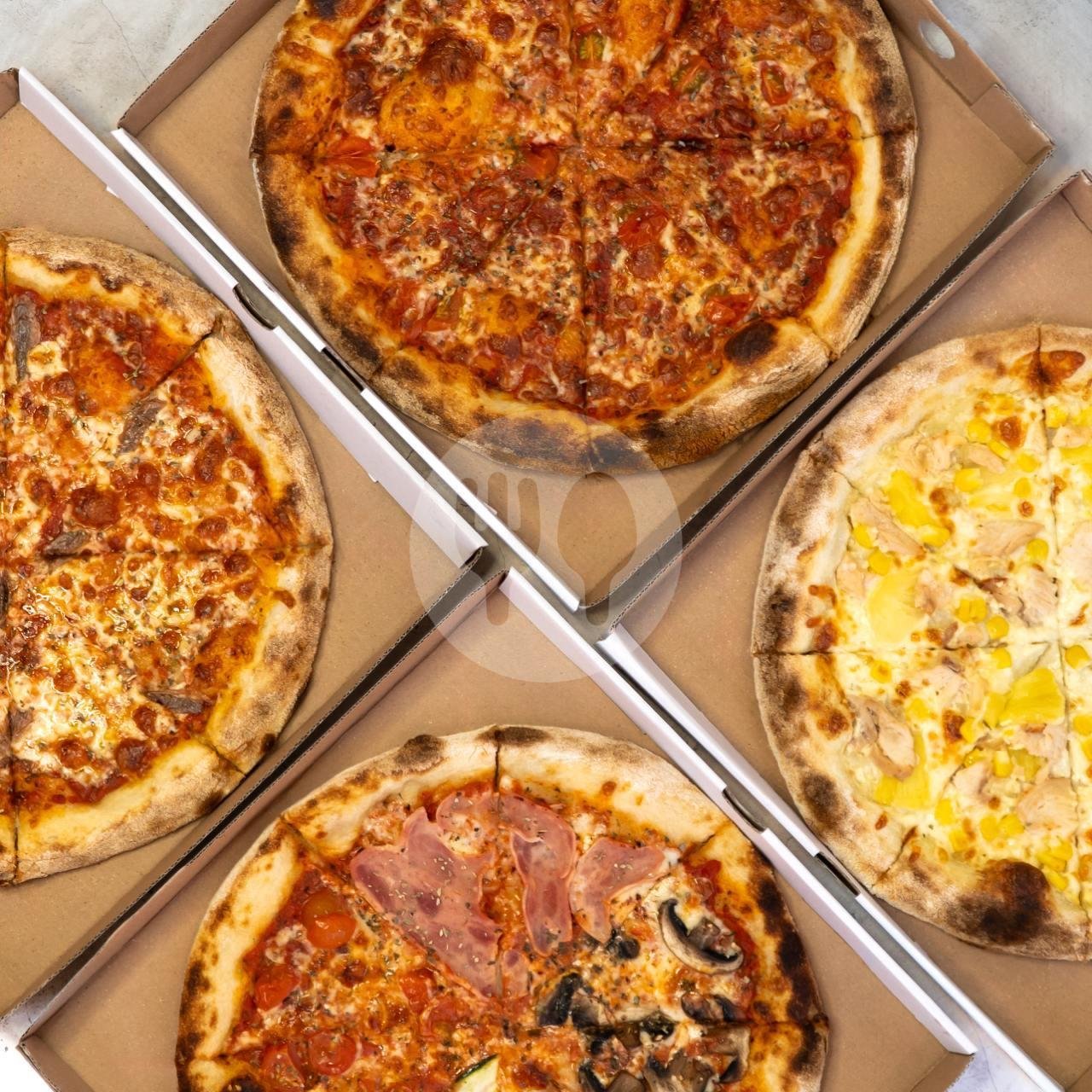 Combo 2 â€“ Choose 4 Round Pizzas menu Pizza & Dumplings, Canggu