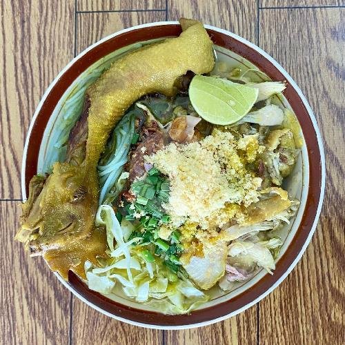 Soto Ayam Kepala menu Soto Ayam Gado Gado Lalapan Depot Pak Genk, Bukit Sari