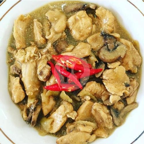 Ayam Jamur menu Huasan Chinese Food Bali, Jl Sunset Road Blok 1-2 225x