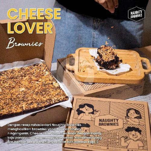Cheese Lover Brownies (Medium) menu Naughty Brownies