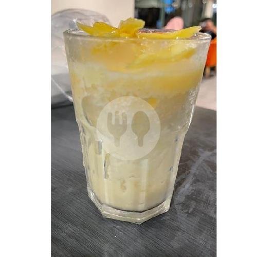 Durian Teller menu Es Kepal Pagutan, Mataram