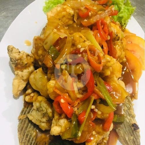 Gurami Masak Pedas menu WARUNG AROMA MALANG. Chinesefood & Seafood, Jl Raya Uluwatu Kedonganan