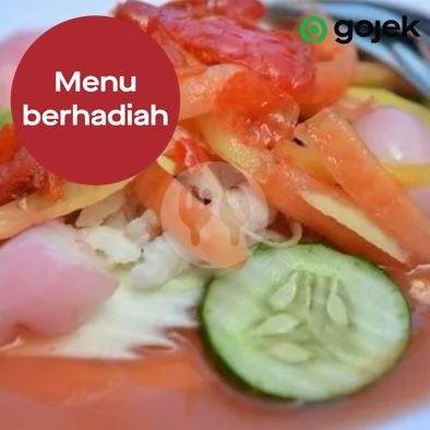 Rujak Kuah Pindang Gula Pasir menu Rujak Tipat Bu Yoni, Denpasar