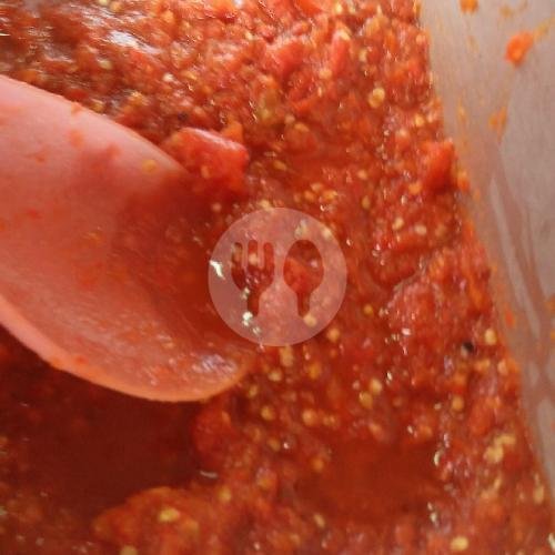 Sambal Mentah menu Ayam Bakar Wo Ai Ni 4, Ahmad Yani Utara