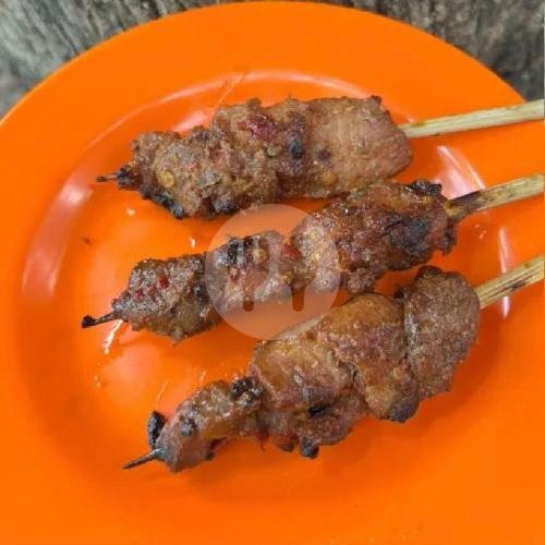 Sate Daging menu RM Khas Bali Mertha Yoga, Pagesangan