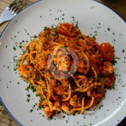 Seafood Spaghetti menu The Afterwork, Sanur