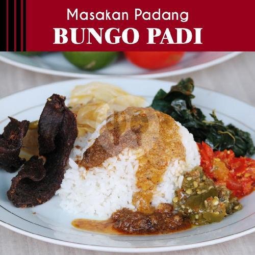 Nasi Dendeng Batokok menu Rumah Makan Padang Bungo Padi, Soputan