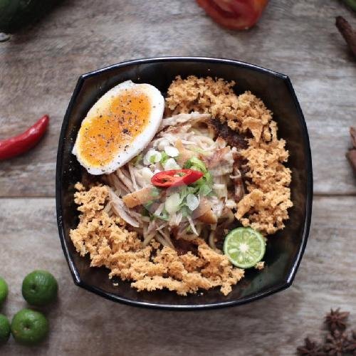 Mie KERITING Goreng Bebek Pedas menu Nasi Bebek Pedas Koh Momon