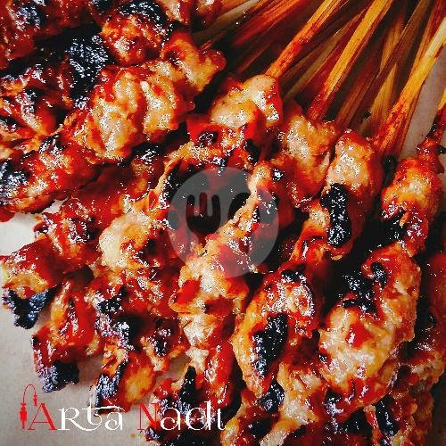 Sate Tusuk 134 menu Warung Babi Genyol Arta Nadi, Semer