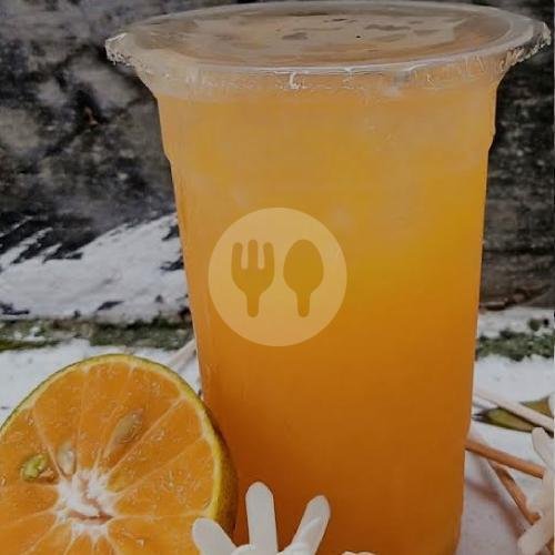 Es Jeruk Peras menu Oemah Geprek, Kekalik