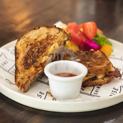 Grilled Cheese Toastie menu Rise and Shine, Canggu