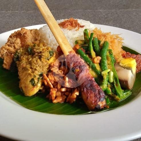 Nasi Campur Komplit menu Dapoer Bu Kris, Denpasar