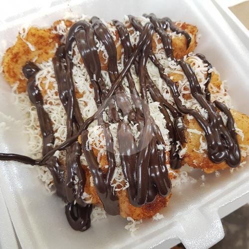 Pisang Goreng Keju Glaze Coklat menu Pisang Goreng Gendut, Subak