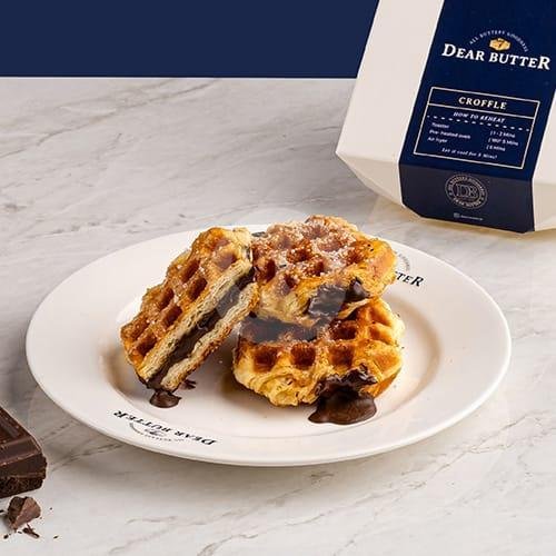 3 Pcs Croffle Choco menu Dear Butter, Tukad Badung