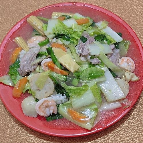 Nasi Capcay Babi menu Dapur Singkawang, Denpasar Barat