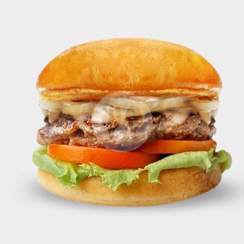 Single Hamburger menu Five Monkeys Burger, Bali