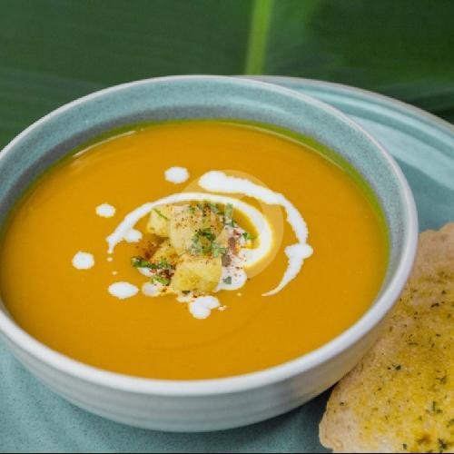 Pumpkin Soup menu Kalamansi Batubulan, Gianyar