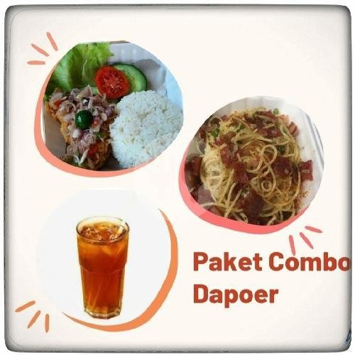 Combo Dapoer menu Ayam Geprek Kampoeng Dawas