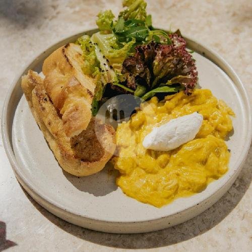 Turmeric Scramble ( New Dish) menu Mowies Berawa, Canggu