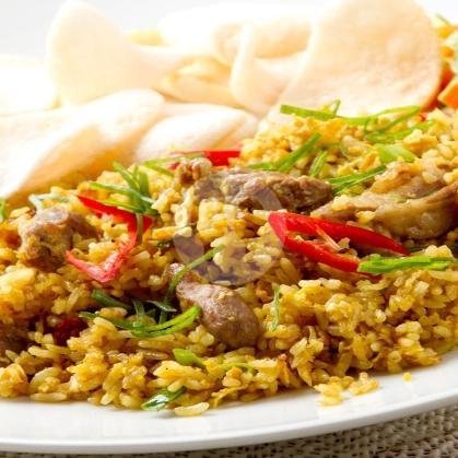 Nasi  Goreng BTS (Babi, Telor Iris, Sosis) menu Nasi Goreng Buk Gemuk, Tegal Dukuh