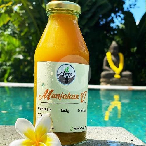 Jamu Manjakan V, Kemasan Botol Kaca (350ml) menu Jamu Emak (Djamoe Emak), Bukit Tunggal