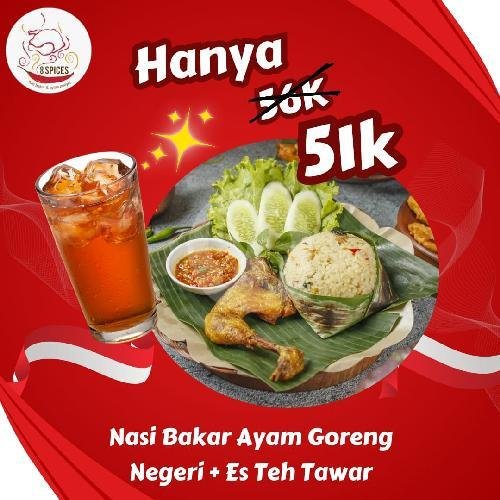 A Culinary Adventure at 8Spices Nasi Bakar & Ayam Penyet in Denpasar, Bali
