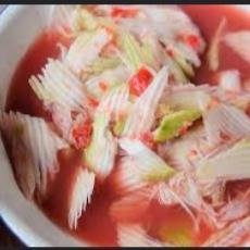 Rujak Kua Pindang menu Warung Rujak Ambengan, Diponegoro