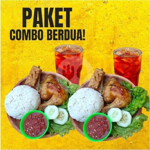 Paket Combo 2 Ayam Goreng Asap menu Ayam Bakar Tiga Putra, Pemecutan