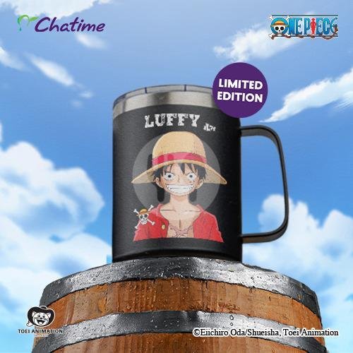Mug Monkey D. Luffy menu Chatime x Cupbop, Uluwatu Bali
