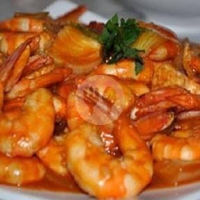 Udang menu Seafood Berkah Laut, Cakranegara