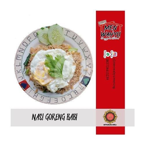 Nasi Goreng Babi menu Men Wahyu, Denpasar