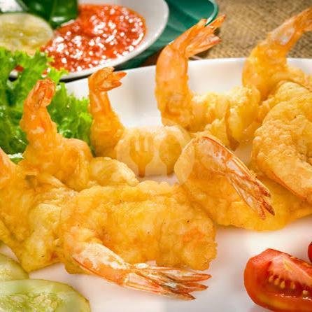 Udang Goreng Kremes menu Wr. Ayam Kremes Special 1, Taman Pancing