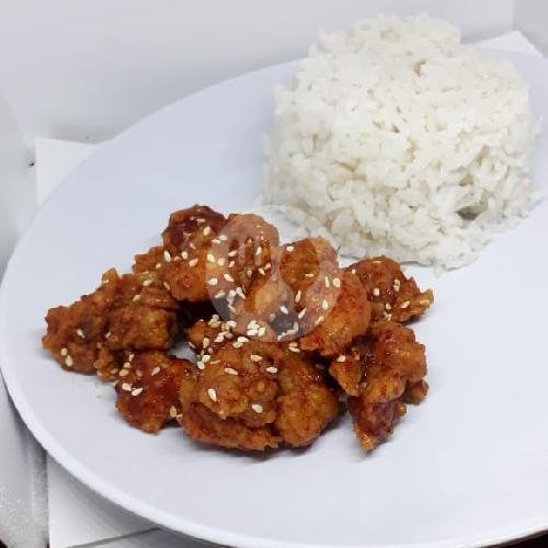 Paket Hanna Chicken Bites menu Macrome Hanna Chicken, Tibung Sari