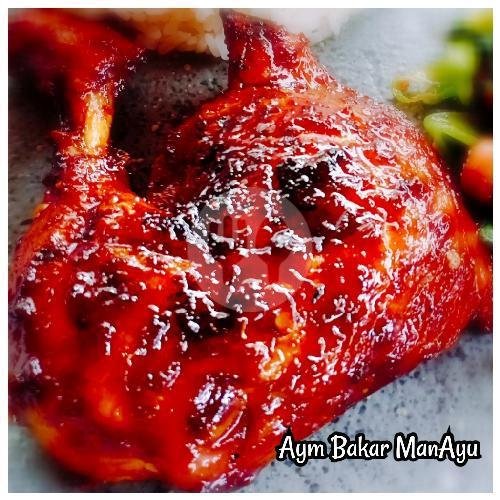 Ayam Bakar Man Ayu menu Pondok Man Ayu, Gunung Batur